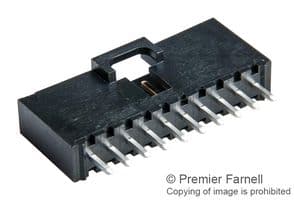 70543-0009 - MOLEX - 70543-0009 - Pin Header, Shrouded, Wire-to-Board, 2.54 mm, 1 Rows, 10 Contacts, Through Hole Straight