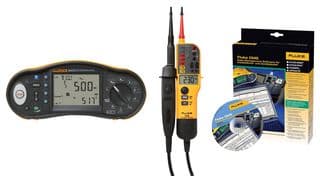 FLUKE 1664 SCH-TPL KIT/F - FLUKE - FLUKE 1664 SCH-TPL KIT/F - Electrical Installation Kit, Fluke 1664 Multifunction Installation Teste