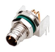 M8S-04PMMR-SF8001 - AMPHENOL LTW - M8S-04PMMR-SF8001 - Sensor Connector, 4 Pole, M8, Plug, M Series, M8, Male, 4 Positions, PCB Pin