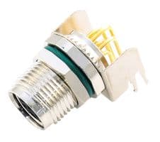 M8AS-06PFFR-SF8001 - AMPHENOL LTW - M8AS-06PFFR-SF8001 - Sensor Connector, 6 Pole, M8, Receptacle, M Series, M8, Female, 6 Positions, PCB Socket