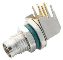 M8AS-03PMMR-SF8001 - AMPHENOL LTW - M8AS-03PMMR-SF8001 - Sensor Connector, 3 Pole, M8, Plug, M Series, M8, Male, 3 Positions, PCB Pin