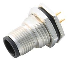 M12D-04PMMP-SF8001 - AMPHENOL LTW - M12D-04PMMP-SF8001 - Sensor Connector, 4 Pole, M12, Plug, M Series, M12, Male, 4 Positions, PCB Pin
