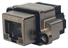 MRJR538101 - AMPHENOL COMMUNICATIONS SOLUTIONS - MRJR538101 - Modular Connector, RJ45 Jack, 1 x 1 (Port), 8P8C, Cat5, Panel Mount