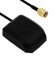 MIKE3A/3M/SMAM/S/S/17 - SIRETTA - MIKE3A/3M/SMAM/S/S/17 - Antenna, Adhesive / Magnetic Mount, Patch, GPS, SMA, 3m
