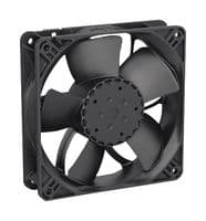 4312N/2HP - EBM-PAPST - 4312N/2HP - DC Axial Fan, 12 V, Square, 119 mm, 32 mm, Ball Bearing, 129 CFM