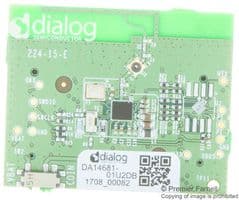 DA14681-01U2DB-P - RENESAS - DA14681-01U2DB-P - Daughter Board, DA14681 Bluetooth® Low Energy 4.2 SoC, Wearable Application, Onboard Debugger