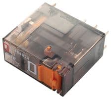 XT484R24 - SCHRACK - TE CONNECTIVITY - XT484R24 - Power Relay, DPDT, 24 VAC, 8 A, XT Series, Socket, Non Latching