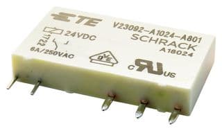 V23092A1048A301. - SCHRACK - TE CONNECTIVITY - V23092A1048A301. - Power Relay, SPDT, 48 VDC, 6 A, SNR/V23092 Series, PCB, DC Monostable