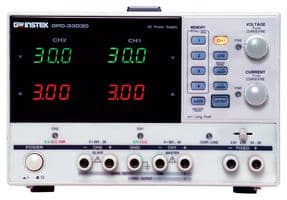GPD-3303D - GW INSTEK - GPD-3303D - Bench Power Supply, Adjustable, Fixed, 3 Output, 0 V, 30 V, 0 A, 3 A
