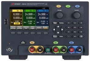 E36312A - KEYSIGHT TECHNOLOGIES - E36312A - Bench Power Supply, DC , Programmable, 3 Output, 0 V, 6 V, 0 A, 5 A