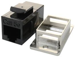 ECF504-C5 - L-COM - ECF504-C5 - In-Line Adapter, Adaptor, In-Line, RJ45, RJ45
