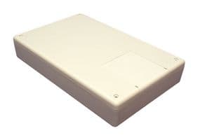 1599KSGYBAT - HAMMOND - 1599KSGYBAT - Plastic Enclosure, Battery Compartment, Handheld, Plastic, 40 mm, 140 mm, 220 mm, IP54