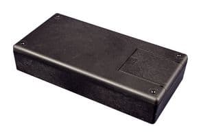 1599RFIHBKBAT - HAMMOND - 1599RFIHBKBAT - Plastic Enclosure, RFI, Battery Compartment, EMI/RFI Box, Plastic, 44 mm, 110 mm, 220 mm, IP54