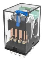 HYE41PN120AC - IMO PRECISION CONTROLS - HYE41PN120AC - Power Relay, 4PDT, 120 VAC, 5 A, HYE Series, Socket, Non Latching