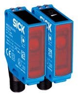WSE12-3P2431 - SICK - WSE12-3P2431 - Photoelectric Sensor, W12-3 Series, Through Beam, 20 m, PNP, 10 to 30 Vdc