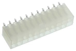 39-28-1223 - MOLEX - 39-28-1223 - Pin Header, Wire-to-Board, 4.2 mm, 2 Rows, 22 Contacts, Through Hole Straight