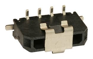 43650-0424 - MOLEX - 43650-0424 - Pin Header, Wire-to-Board, 3 mm, 1 Rows, 4 Contacts, Surface Mount Straight