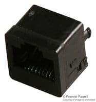 42878-8410 - MOLEX - 42878-8410 - Modular Connector, RJ45 Jack, 1 x 1 (Port), 8P8C, Cat3, Through Hole Mount