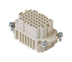 CDDF42 - ILME - CDDF42 - Heavy Duty Connector, CDD Series, CDD Class, Insert, 42 Contacts, Receptacle