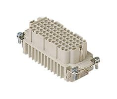 CDDF72 - ILME - CDDF72 - Heavy Duty Connector, CDD Series, CDD Class, Insert, 72 Contacts, Receptacle