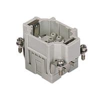 CQEM10 - ILME - CQEM10 - Heavy Duty Connector, CQE Series, CQE Class, Insert, 10 Contacts, Plug