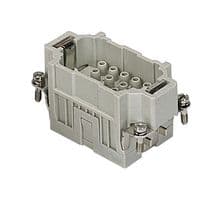 CQEM18 - ILME - CQEM18 - Heavy Duty Connector, CQE Series, CQE Class, Insert, 18 Contacts, Plug
