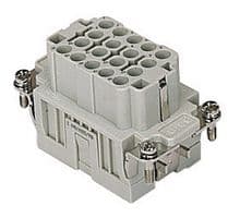 CQEF32 - ILME - CQEF32 - Heavy Duty Connector, CQE Series, CQE Class, Insert, 32 Contacts, Receptacle