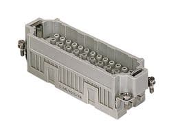 CQEM46 - ILME - CQEM46 - Heavy Duty Connector, CQE Series, CQE Class, Insert, 46 Contacts, Plug