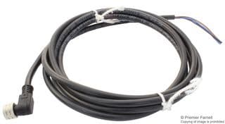 120027-0152 - MOLEX - 120027-0152 - Sensor Cable, BRAD, 90° Nano-Change Receptacle, Free End, 4 Positions, 2 m, 6.56 ft
