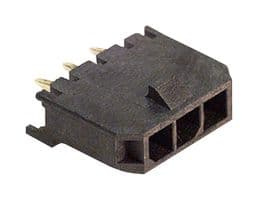 43650-0316 - MOLEX - 43650-0316 - Pin Header, Wire-to-Board, 3 mm, 1 Rows, 3 Contacts, Through Hole Straight
