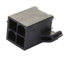 46207-0004 - MOLEX - 46207-0004 - Pin Header, Wire-to-Board, 4.2 mm, 2 Rows, 4 Contacts, Through Hole Straight