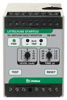 SE-601-0D - LITTELFUSE - SE-601-0D - Ground Fault Relay, 24 VDC, 2.5 s, SPST-NO, SPST-NC, DIN Rail, Panel, SE-601 Series