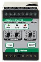 SE-701-0U - LITTELFUSE - SE-701-0U - Ground Fault Relay, 240 V, 2.5 s, SPST-NO, SPST-NC, DIN Rail, Panel, SE-701 Series