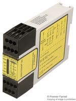 AT-FM-10K - BANNER ENGINEERING - AT-FM-10K - Safety Relay, 24 VAC/VDC, DPST-NO, Duo-Touch SG Series, DIN Rail, 6 A, Screw