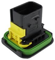 1-1564416-1 - TE CONNECTIVITY - 1-1564416-1 - Automotive Connector Housing, Heavy Duty Sealed Connector Series, Plug, 8 Ways