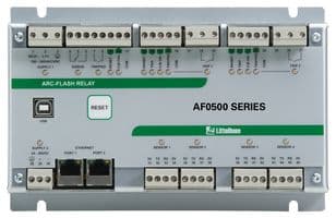 AF0500-00 - LITTELFUSE - AF0500-00 - Safety Relay, Arc-Flash Monitoring, 3PDT, SPST-NO, AF0500 Series, DIN Rail, 750 mA, Screw