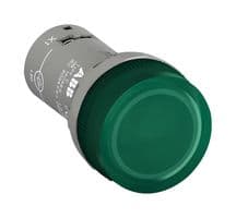 1SFA619403R5232 - ABB - 1SFA619403R5232 - LED Panel Mount Indicator, Green, 230 VAC, 17 mA, IP66, IP67, IP69K, NEMA 1, 3R, 4, 4X, 12, 13