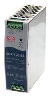 SDR-120-12 - MEAN WELL - SDR-120-12 - AC/DC DIN Rail Power Supply (PSU), ITE, 1 Output, 120 W, 12 VDC, 10 A