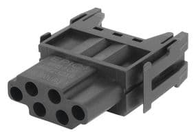 44423219 - LAPP - 44423219 - Heavy Duty Connector, MH, Insert, 6 Contacts, Receptacle, Crimp Socket - Contacts Not Supplied