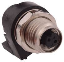 853-002-213R001 - NORCOMP - 853-002-213R001 - Sensor Connector, VULCON Series, M5, Female, 2 Positions, PCB Socket, Right Angle Panel Mount