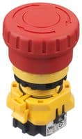 XW1E-BV413R - IDEC - XW1E-BV413R - Emergency Stop Switch, 3PST-NC, SPST-NO, Push-Pull, Solder, 5 A, 125 V