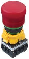 XW1E-LV4TG02Q4MFR - IDEC - XW1E-LV4TG02Q4MFR - Emergency Stop Switch, DPST-NC, Push-Pull, Screw, 5 A, 125 V