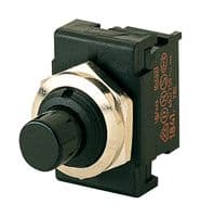 01841.1301-02 - MARQUARDT - 01841.1301-02 - Pushbutton Switch, 1840 Series, 12 mm, SPST-NC, Round, Black