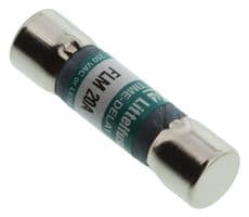 0FLM002.T - LITTELFUSE - 0FLM002.T - Fuse, Industrial / Power, FLM, 2 A, 250 V, 125 V, 10.3mm x 38.1mm, 13/32" x 1-1/2"