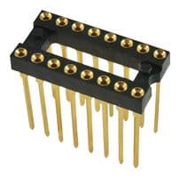 123-13-316-41-001000 . - MILL-MAX - 123-13-316-41-001000 . - IC & Component Socket, 16 Contacts, DIP Socket, 2.54 mm, 123, 7.62 mm, Beryllium Copper
