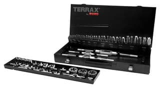 A245040 - RUKO - A245040 - Thread Cutting Kit, Steel Case, 54 Piece