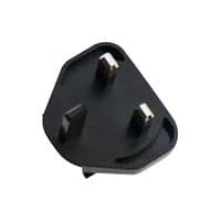 AC PLUG-UK - MEAN WELL - AC PLUG-UK - Power Supply Accessory, Interchangeable AC Input Plug, UK, GE12 Series
