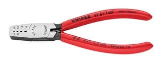 97 61 145 F - KNIPEX - 97 61 145 F - Crimp Tool, Hand, 23AWG to 13AWG End Sleeves/Ferrules