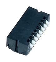 CHP-081TA - NIDEC COMPONENTS - CHP-081TA - DIP / SIP Switch, 8 Circuits, Piano Key, Surface Mount, SPST, 6 V, 100 mA