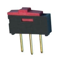 CL-SA-12C-22 - NIDEC COMPONENTS - CL-SA-12C-22 - Slide Switch, SPDT, Through Hole, CL-SA Series, 500 mA